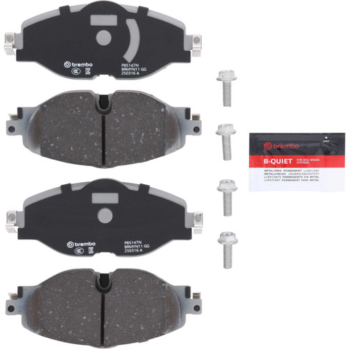 Premium NAO Ceramic OE Equivalent Front Brake Pad Set | BBBP85147N