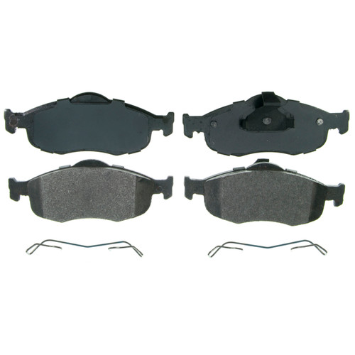 QuickStop Front Disc Brake Pad Set Semi-Metallic | WAGZX648