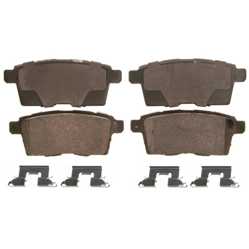 QuickStop Rear Disc Brake Pad Set Ceramic | WAGZD1259