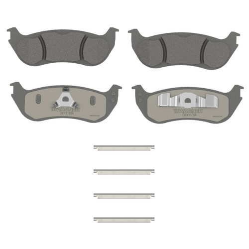 OEX Rear Disc Brake Pad Set Premium Ceramic | WAGOEX1109A