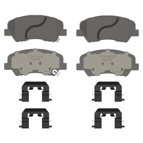 OEX Front Disc Brake Pad Set Premium Ceramic | WAGOEX1593