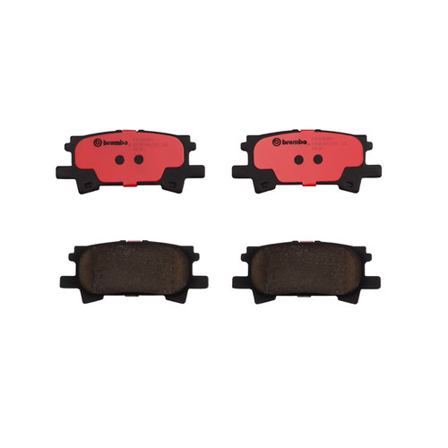 Premium NAO Ceramic OE Equivalent Rear Disc Brake Pad Set | BBBP83068N