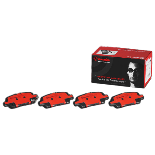 Premium NAO Ceramic OE Equivalent Rear Disc Brake Pad Set | BBBP56068N
