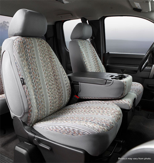 TR40 Series - Wrangler Saddleblanket Custom Fit Front Seat Cover - Gray | 947TR49-14 GRAY