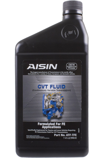 OE Formulated CVT FE (Toyota/Lexus/Scion) Automatic Transmission Fluid - 946mL | AISATF-TFE