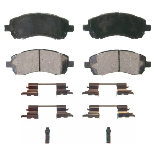 QuickStop Front Disc Brake Pad Set Ceramic | WAGZD722