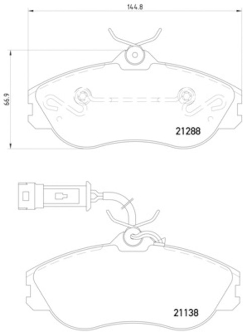 Disc Brake Pad Set | PGD355 017 911