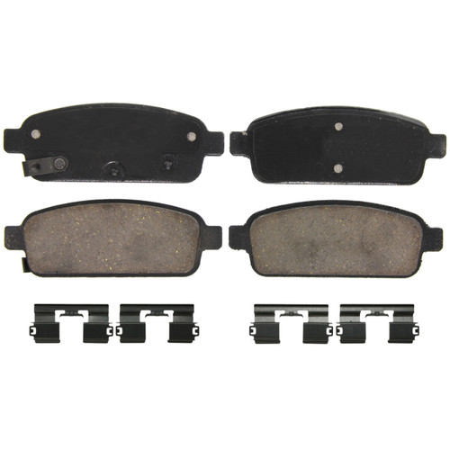 QuickStop Rear Disc Brake Pad Set Ceramic | WAGZD1468