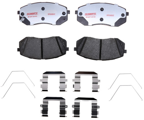 Element3 Hybrid Technology Front Disc Brake Pad Set | RAYEHT1855AH