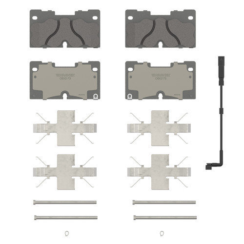 OEX Front Disc Brake Pad Set Premium Ceramic | WAGOEX2173