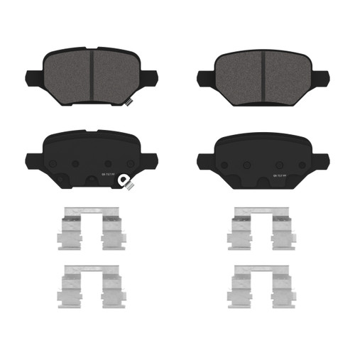 QuickStop Rear Disc Brake Pad Set Ceramic | WAGZD2168