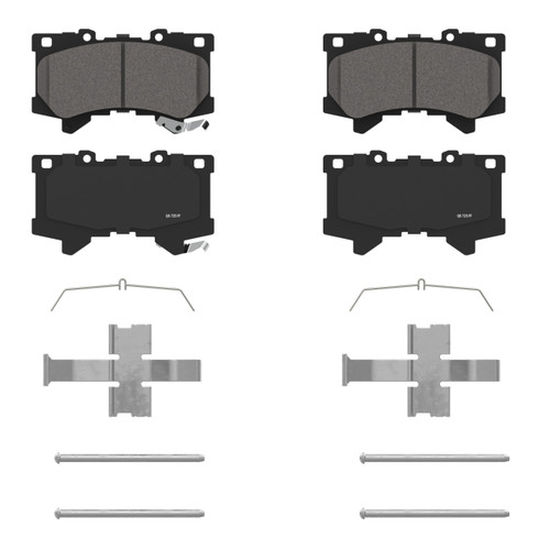 QuickStop Front Disc Brake Pad Set Ceramic | WAGZD2442