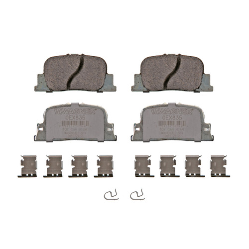 OEX Rear Disc Brake Pad Set Premium Ceramic | WAGOEX835