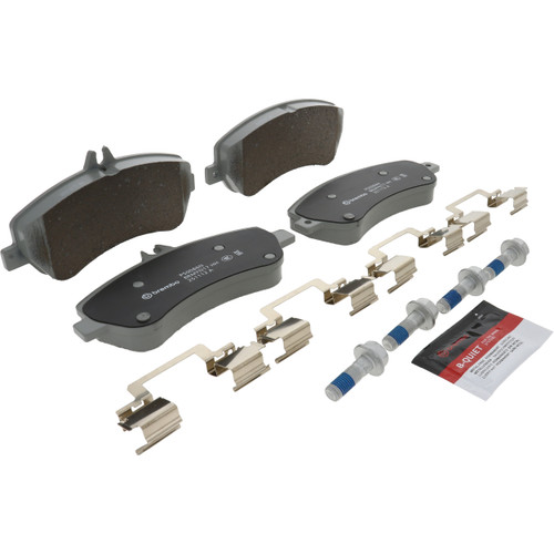 Premium NAO Ceramic OE Equivalent Front Brake Pad Set | BBBP50086N