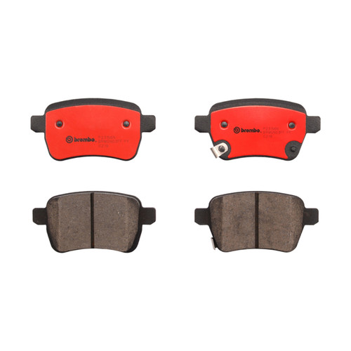 Premium NAO Ceramic OE Equivalent Rear Disc Brake Pad Set | BBBP23156N