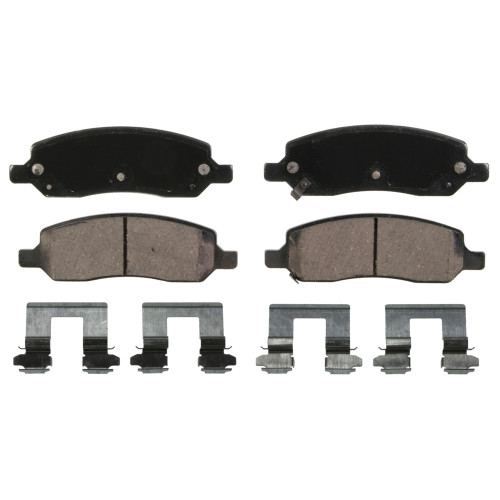 QuickStop Rear Disc Brake Pad Set Ceramic | WAGZD1172