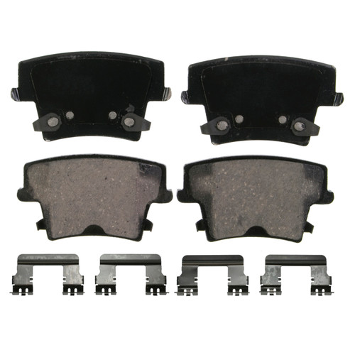 QuickStop Rear Disc Brake Pad Set Ceramic | WAGZD1057