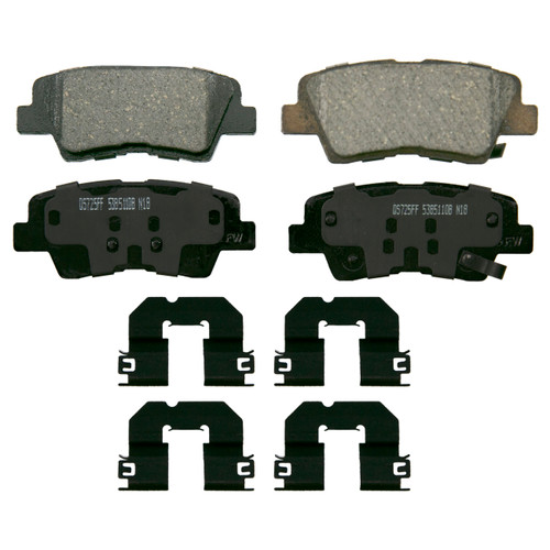 QuickStop Rear Disc Brake Pad Set Ceramic | WAGZD1848