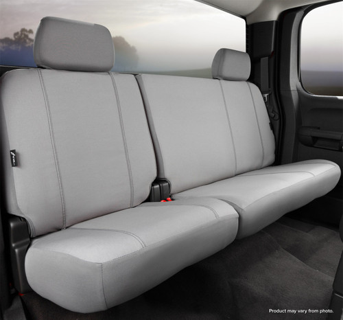 SP80 Series - Seat Protector Poly-Cotton Custom Fit Rear Seat Cover - Gray | 947SP82-51 GRAY