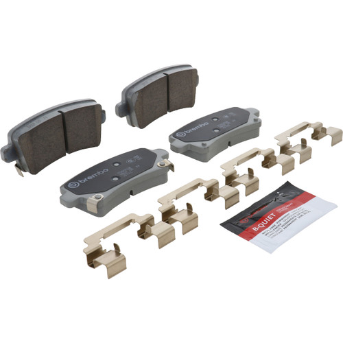 Premium NAO Ceramic OE Equivalent Rear Disc Brake Pad Set | BBBP59060N