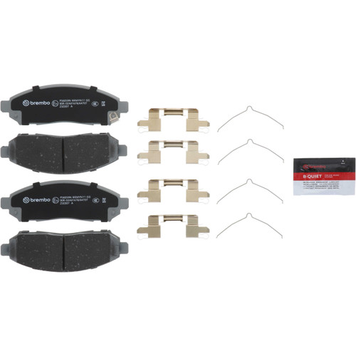 Premium NAO Ceramic OE Equivalent Front Brake Pad Set | BBBP56059N