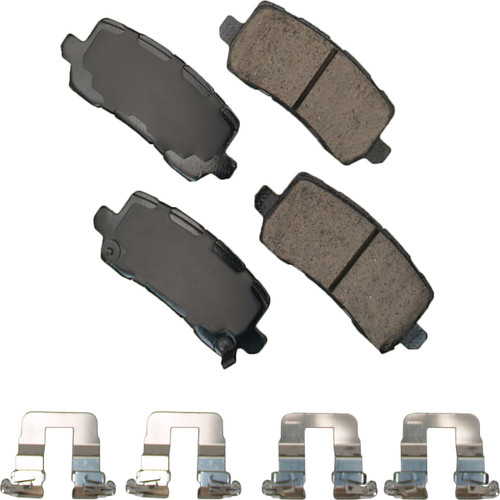 ProACT Ultra Premium Ceramic Rear Disc Brake Pad Kit | AKEACT2372
