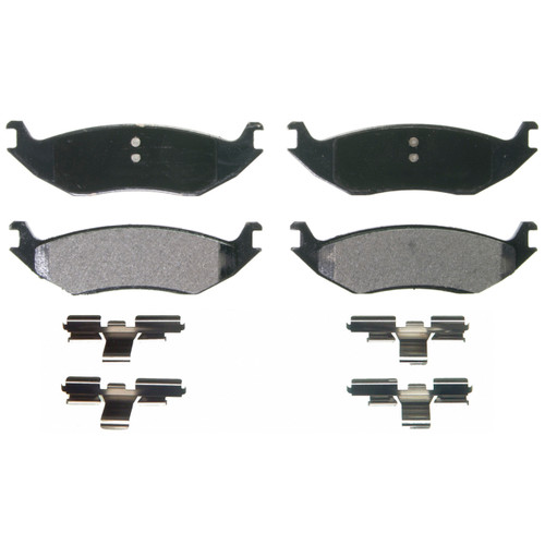 QuickStop Rear Disc Brake Pad Set Semi-Metallic | WAGZX967