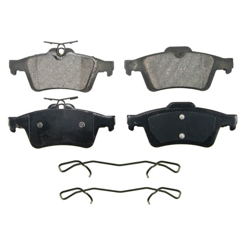 QuickStop Rear Disc Brake Pad Set Ceramic | WAGZD1095