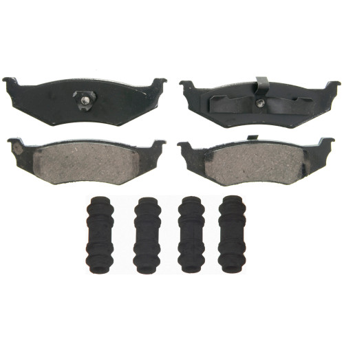 QuickStop Rear Disc Brake Pad Set Ceramic | WAGZD759