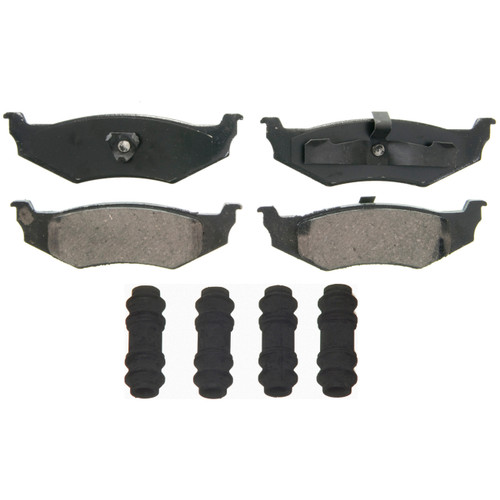 QuickStop Rear Disc Brake Pad Set Ceramic | WAGZD759