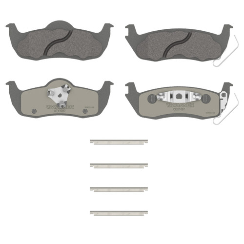 OEX Rear Disc Brake Pad Set Premium Ceramic | WAGOEX1087