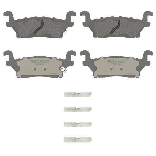 OEX Rear Disc Brake Pad Set Premium Semi-Metallic | WAGOEX1120