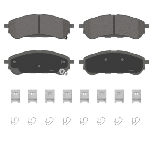 QuickStop Rear Disc Brake Pad Set Ceramic | WAGZD2208