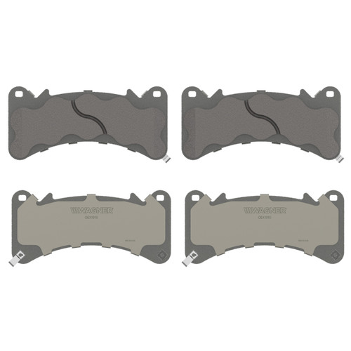 OEX Front Disc Brake Pad Set Premium Semi-Metallic | WAGOEX1910