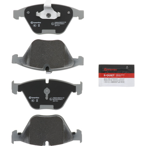 Premium NAO Ceramic OE Equivalent Front Brake Pad Set | BBBP06054N
