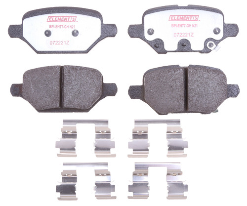 Element3 Hybrid Technology Rear Disc Brake Pad Set | RAYEHT2168H