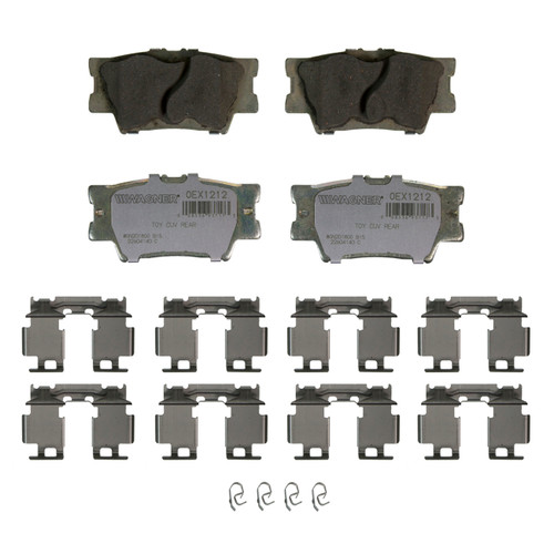 OEX Rear Disc Brake Pad Set Premium Ceramic | WAGOEX1212