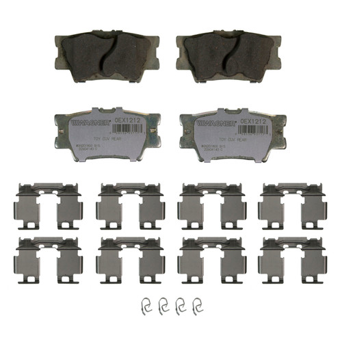 OEX Rear Disc Brake Pad Set Premium Ceramic | WAGOEX1212
