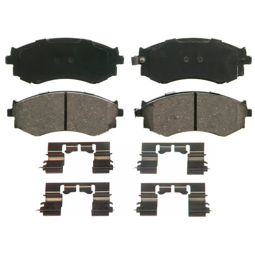 QuickStop Front Disc Brake Pad Set Ceramic | WAGZD462