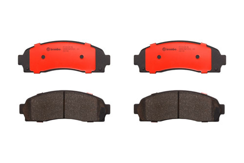 Premium NAO Ceramic OE Equivalent Front Brake Pad Set | BBBP24081N