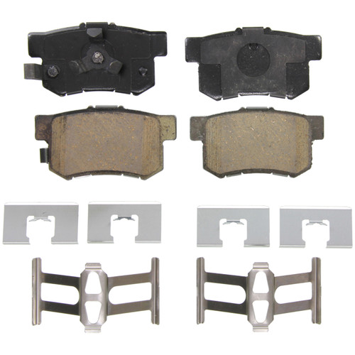 QuickStop Rear Disc Brake Pad Set Ceramic | WAGZD1086