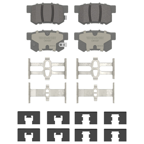 OEX Rear Disc Brake Pad Set Premium Ceramic | WAGOEX537