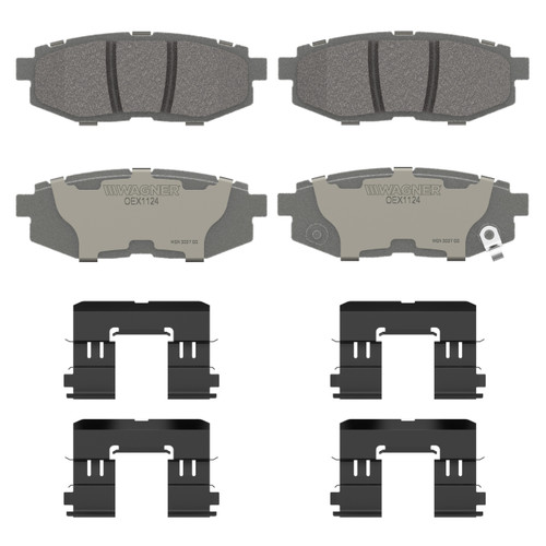 OEX Rear Disc Brake Pad Set Premium Ceramic | WAGOEX1124