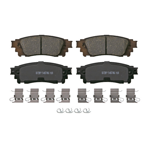 QuickStop Rear Disc Brake Pad Set Ceramic | WAGZD1805
