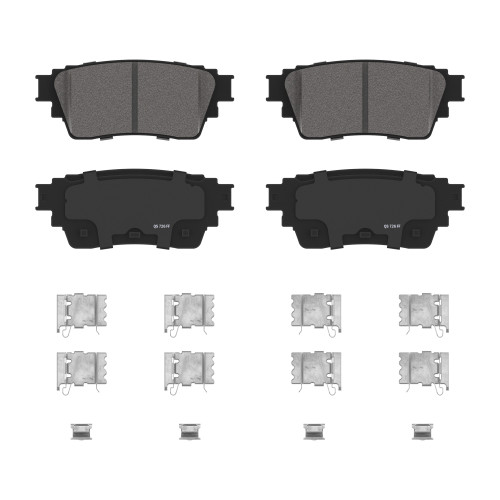 QuickStop Rear Disc Brake Pad Set Ceramic | WAGZD2200