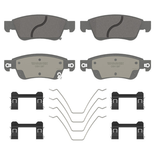 OEX Front Disc Brake Pad Set Premium Ceramic | WAGOEX1287