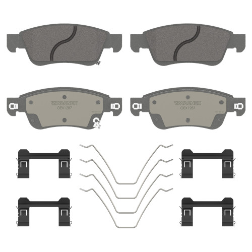 OEX Front Disc Brake Pad Set Premium Ceramic | WAGOEX1287