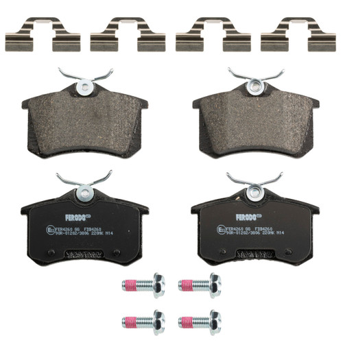OEX Rear Disc Brake Pad Set Premium Semi-Metallic | WAGOEX1112