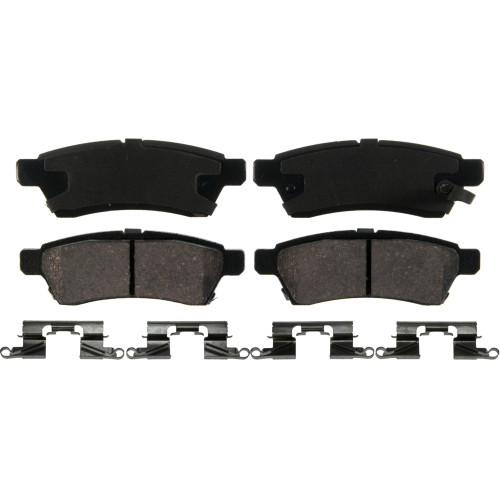QuickStop Rear Disc Brake Pad Set Ceramic | WAGZD1100