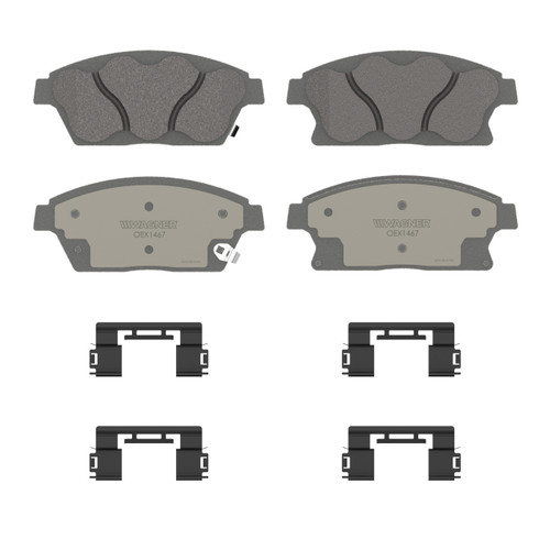 OEX Front Disc Brake Pad Set Premium Ceramic | WAGOEX1467